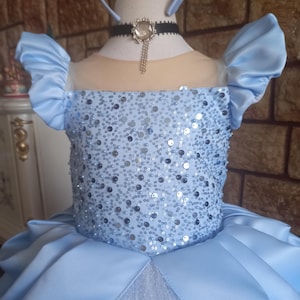 CINDERELLA COSTUME for baby. Disney Princess Dress. Cinderella Theme Costume