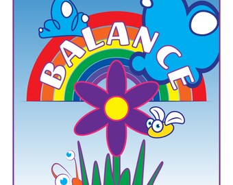 Balance activities, symmetry, asymmetry, radial symmetry, flower and rainbow reflection work sheet plus more!