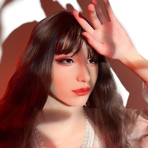 Premium Realistic Female Mask For Cosplay - High Quality Silicon Realistic Female Mask - Funny Mask Super Soft Silicone Cosplay Mask