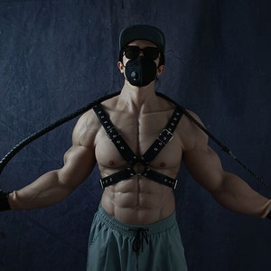 Realistic Muscle Suit With Arms For Cosplay - Medical Silicon Made Muscular Body Suit - Cosplay Accessories For Men