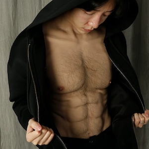 Premium High Quality Silicone Realistic Muscle Suit Small Size Mens Fake Chest - Silicone Artificial Fake Muscle Cosplay Suit Accessories