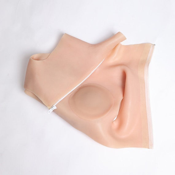 Handmade C Cup Breast With Zipper Forms for Cosplay Anime, Cross
