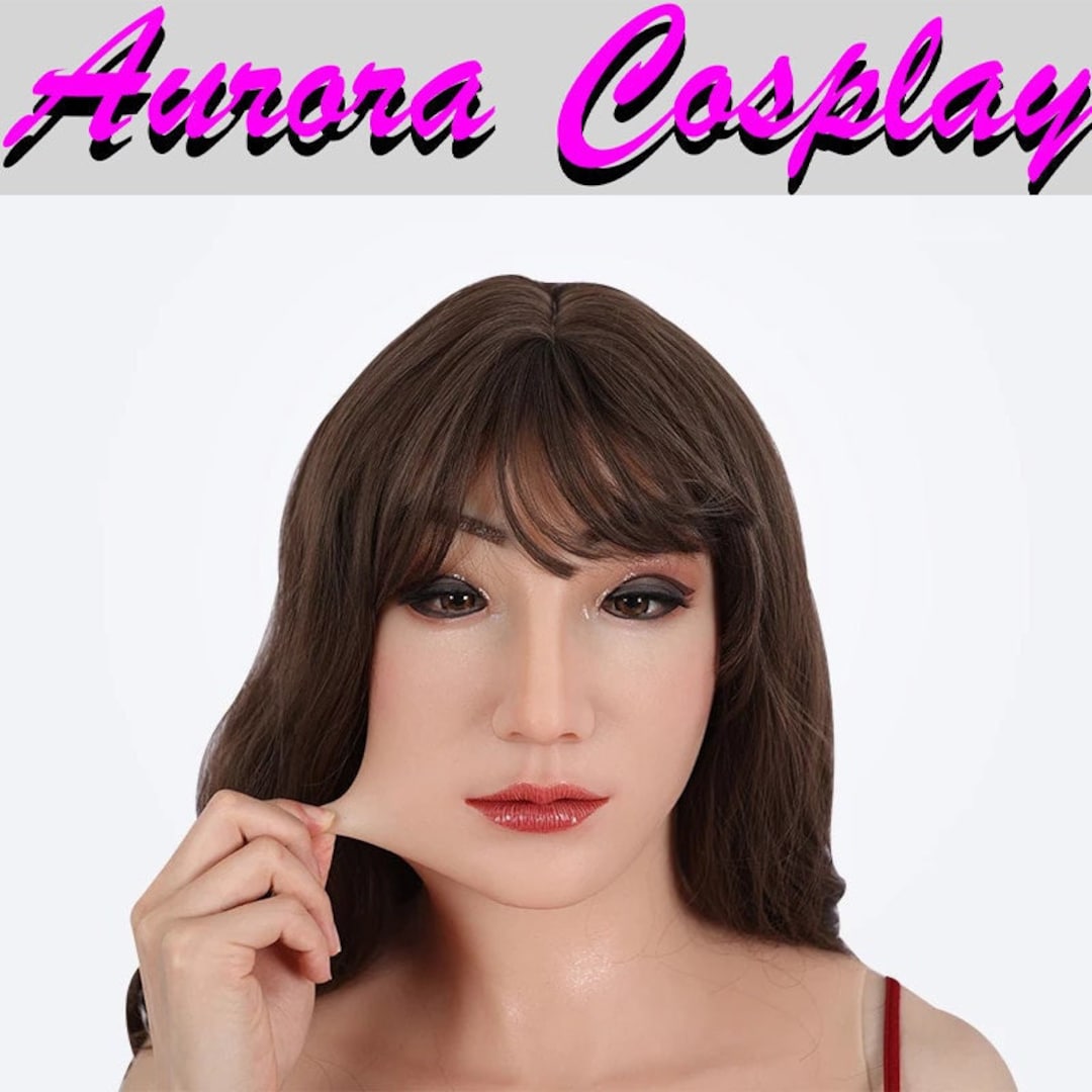 Handmade Realistic Female Mask With Breast and Without