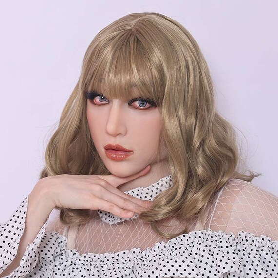 Painted Female Mask gift for Her Handmade Female Painted Etsy