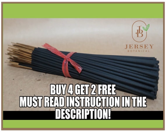11'' Incense sticks Handmade 100 sticks per pack. Buy 4, Get 2 FREE
