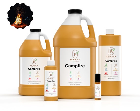 Campfire Autumn/Fall Fragrance Oil Scented Oils For Body, Soap Making, Candle Making, Lotion, Perfume, Diffuser BUY 4 GET 2 FREE