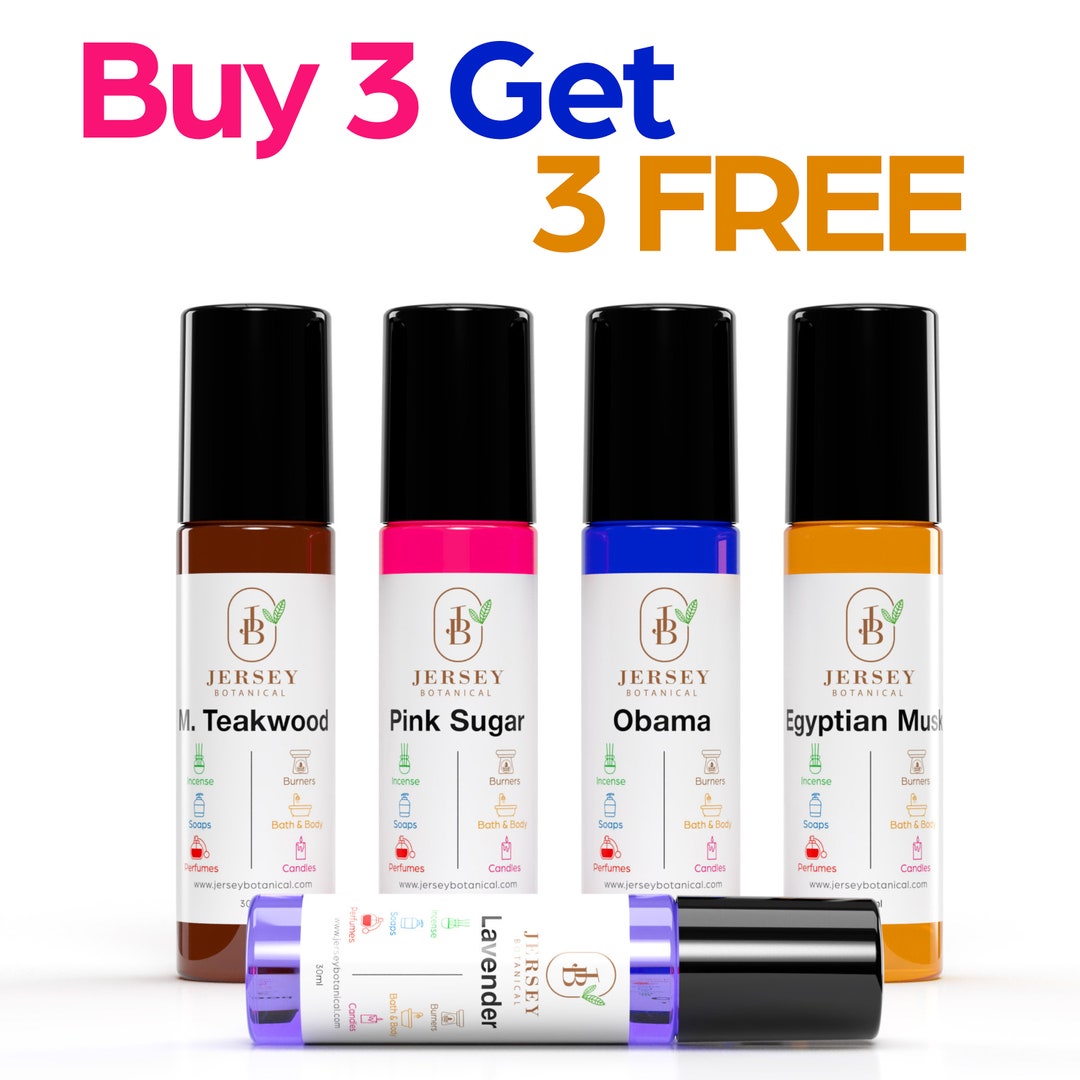 Rollon Bottles Cologne & Perfume Body Oils Long Lasting Perfume Oil