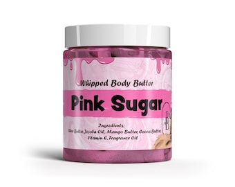 Burro corpo montato allo zucchero rosa, oltre 70 fragranze e campioni, con burro di karité (impacco termico incluso GRATIS) ACQUISTA 2 e ricevi 1 GRATIS