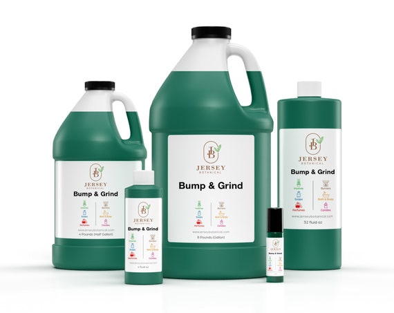 Bump & Grind Fragrance Oil Scented Oils For Body, Soap Making, Candle Making, Lotion, Perfume, Diffuser BUY 4 GET 2 FREE