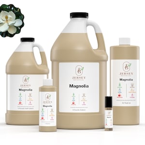 Magnolia Fragrance Oil Scented Oils For Body, Soap Making, Candle Making, Lotion, Perfume, Diffuser BUY 4 GET 2 FREE