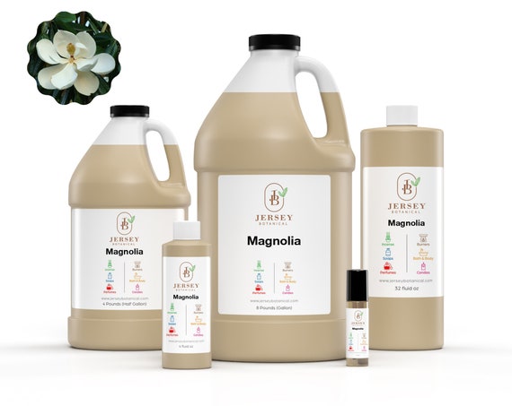 Magnolia Fragrance Oil Scented Oils For Body, Soap Making, Candle Making, Lotion, Perfume, Diffuser BUY 4 GET 2 FREE