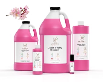 Japanese Cherry Blossom Fragrance Oil Scented Oils For Body, Soap Making, Candle Making, Lotion, Perfume, Diffuser BUY 4 GET 2 FREE