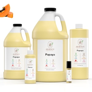 Papaya Fragrance Oil Scented Oils For Body, Soap Making, Candle Making, Lotion, Perfume, Diffuser BUY 4 GET 2 FREE
