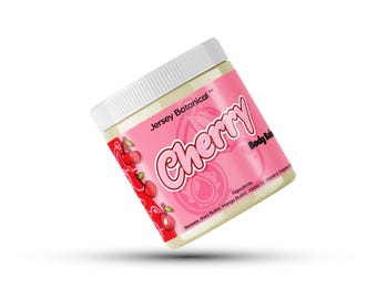 Cherry Body Balm 15+ Scents and Sample Sizes, Moisturizer With Shea Butter BUY 2 Get 1 FREE (Thermal Wrap included FREE)