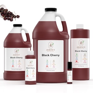 Black Cherry Fragrance Oil Scented Oils For Body, Soap Making, Candle Making, Lotion, Perfume, Diffuser BUY 4 GET 2 FREE