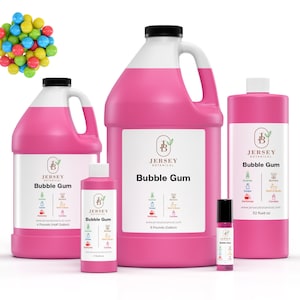 Bubble Gum Fragrance Oil Scented Oils For Body, Soap Making, Candle Making, Lotion, Perfume, Diffuser BUY 4 GET 2 FREE