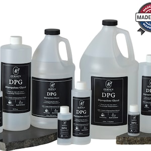 DPG Dipropylene Glycol 100% Pure High Quality Fragrance Cutting Oil, Low Odor For Incense, Perfume, Soap Making DIY