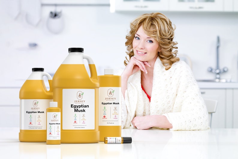 Egyptian Musk Fragrance Oil Scented Oils For Body, Soap Making, Candle Making, Lotion, Perfume, Diffuser BUY 4 GET 2 FREE image 4