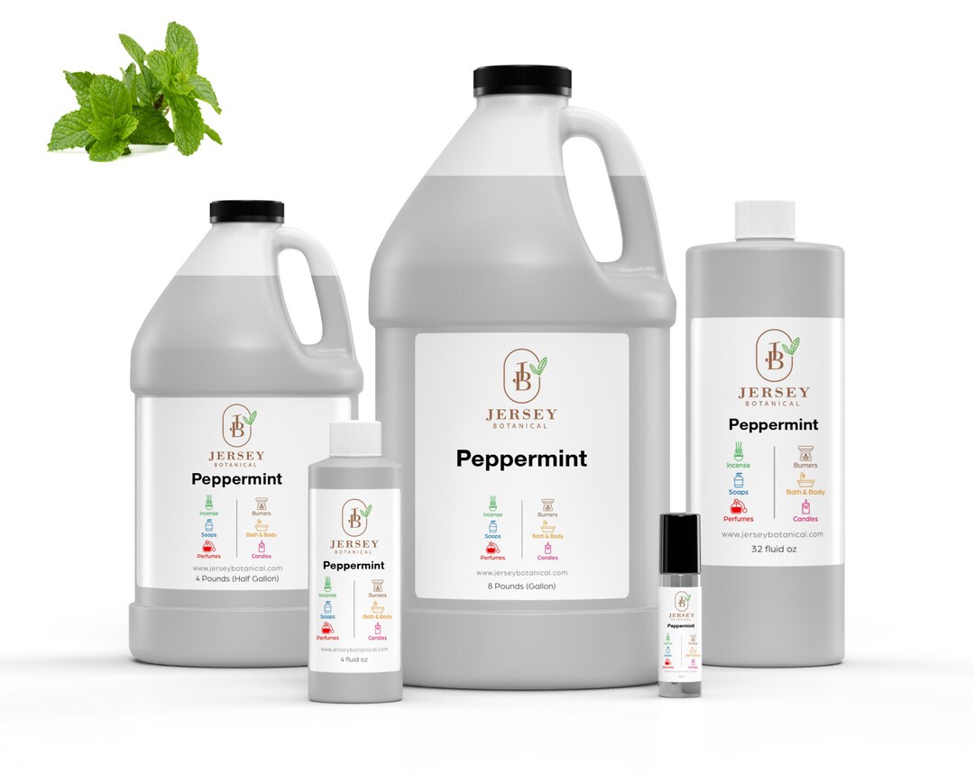 Peppermint Fragrance Oil Scented Oils for Body, Soap Making, Candle