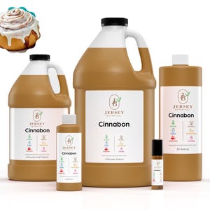 Cinnabon Fragrance Oil Scented Oils For Body, Soap Making, Candle Making, Lotion, Perfume, Diffuser BUY 4 GET 2 FREE