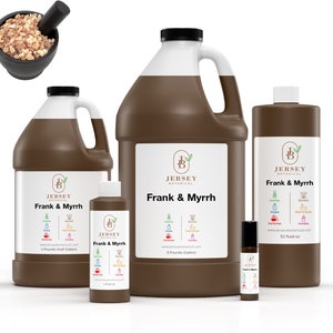 Frankincense & Myrrh Fragrance Oil Scented Oils For Body, Soap Making, Candle Making, Lotion, Perfume, Diffuser BUY 4 GET 2 FREE