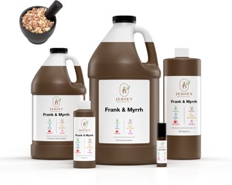 Frankincense & Myrrh Fragrance Oil Scented Oils For Body, Soap Making, Candle Making, Lotion, Perfume, Diffuser BUY 4 GET 2 FREE
