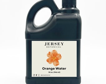 Orange Water Hydrosol 100% Pure Distilled Floral Water Cleanser Toner for Face Skin Hydrating Mist Bulk Wholesale