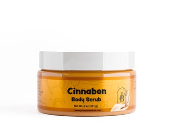 Cinnabon Exfoliating Body Scrub 25+ Scents With Shea Butter, Natural Sugar Scrub Exfoliant, Same-Day Shipping, BUY 2 GET 1 FREE