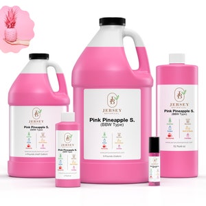 Pink Pineapple Type Fragrance Oil Scented Oils For Body, Soap Making, Candle Making, Lotion, Perfume, Diffuser BUY 4 GET 2 FREE