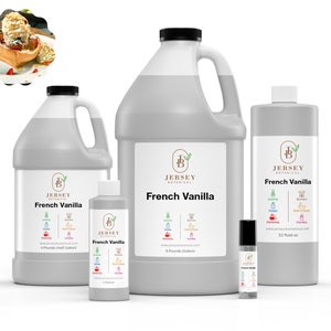 French Vanilla Fragrance Oil Scented Oils For Body, Soap Making, Candle Making, Lotion, Perfume, Diffuser BUY 4 GET 2 FREE