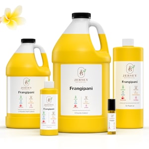 Frangipani Fragrance Oil Scented Oils For Body, Soap Making, Candle Making, Lotion, Perfume, Diffuser BUY 4 GET 2 FREE