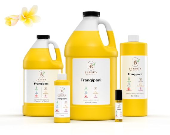 Frangipani Fragrance Oil Scented Oils For Body, Soap Making, Candle Making, Lotion, Perfume, Diffuser BUY 4 GET 2 FREE