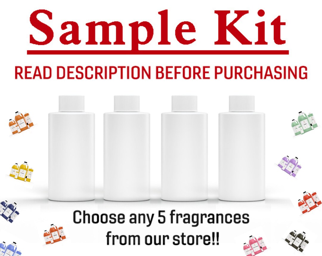 Fragrance Oil Samples 1 Oz. Scented Oils for Body, Soap Making, Candle Making, Lotion, Perfume