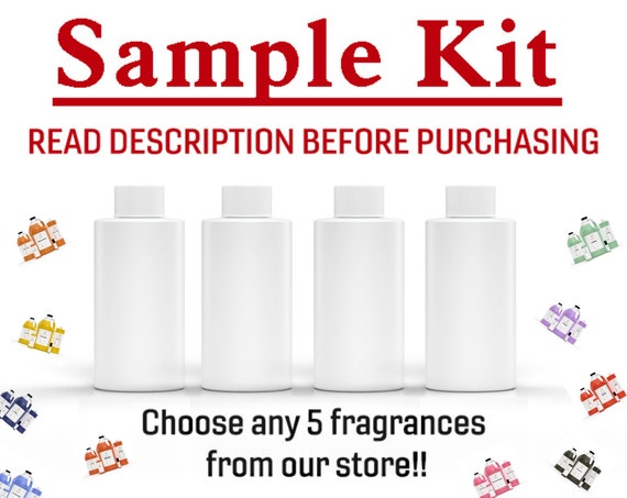Fragrance Oil Samples 1 oz. Scented Oils For Body, Soap Making, Candle Making, Lotion, Perfume, Diffuser, Incense