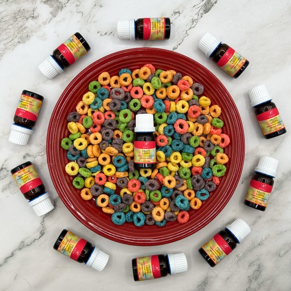 Fruit Loops Type Fragrance Oil Scented Oils For Body, Soap Making, Candle Making, Lotion, Perfume, Diffuser BUY 4 GET 2 FREE