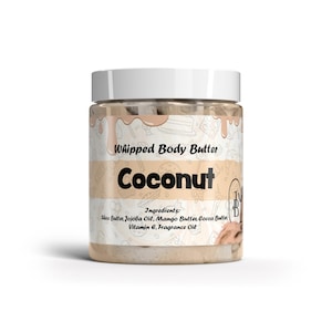 Burro corpo montato al cocco, oltre 70 fragranze e campioni, con burro di karité (impacco termico incluso GRATIS) ACQUISTA 2 e ricevi 1 GRATIS