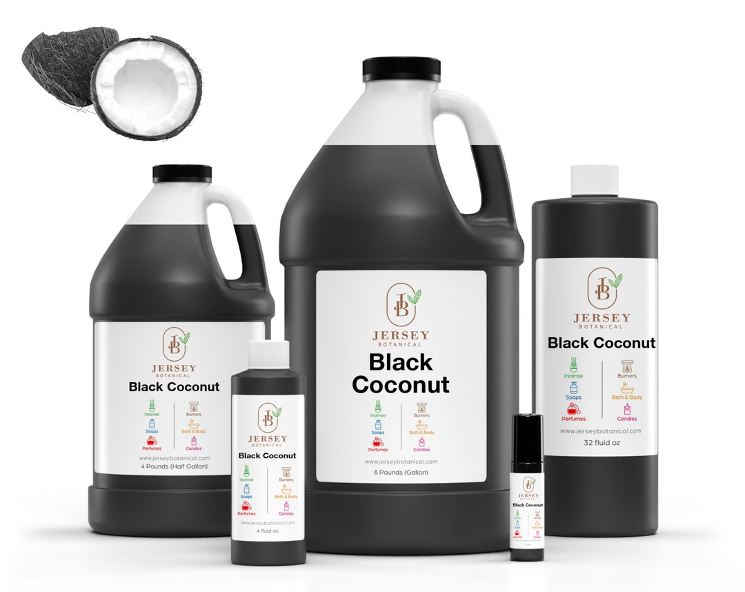 Black Coconut Fragrance Oil Scented Oils for Body, Soap Making, Candle