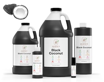 Black Coconut Fragrance Oil Scented Oils For Body, Soap Making, Candle Making, Lotion, Perfume, Diffuser BUY 4 GET 2 FREE