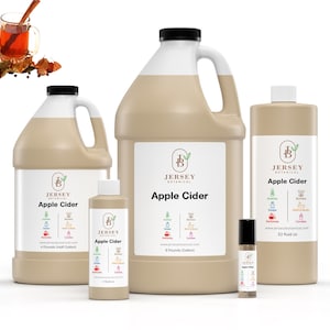 Apple Cider Autumn/Fall Fragrance Oil Scented Oils For Body, Soap Making, Candle Making, Lotion, Perfume, Diffuser BUY 4 GET 2 FREE