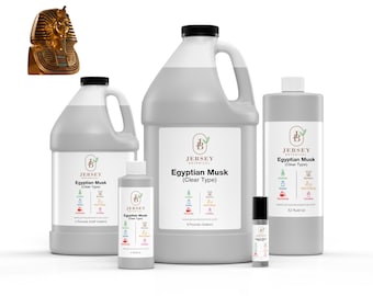 Egyptian Musk Clear (Colorless) Fragrance Oil Scented Oils For Body, Soap Making, Candle Making, Lotion, Perfume, Diffuser BUY 4 GET 2 FREE