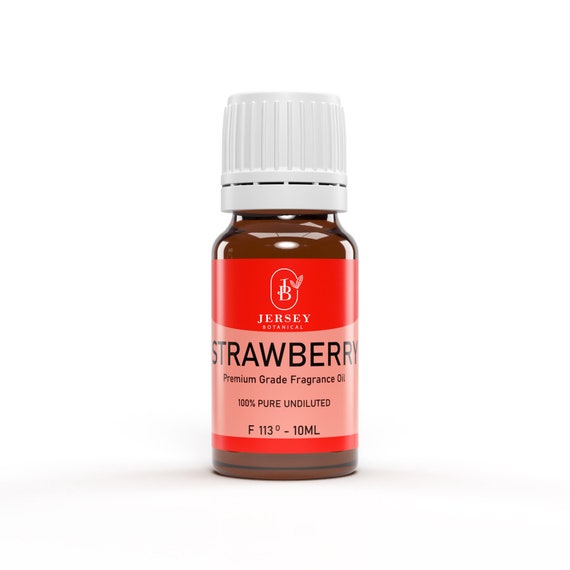 Strawberry Premium Grade Fragrance x10 Oil For Candles, Soaps, Freshies, Body Butters, Perfumes, Incense, Diffuser, Aromatherapy 10 ml.