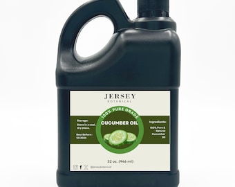 Cucumber Seed Oil 2lb. Cold Pressed 100% Pure Natural Raw Virgin Unrefined For Hair, Skin, Face, DIY