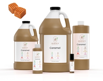 Caramel Fragrance Oil Scented Oils For Body, Soap Making, Candle Making, Lotion, Perfume, Diffuser BUY 4 GET 2 FREE