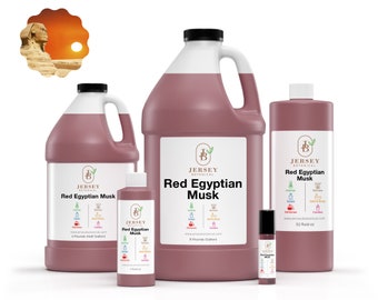 Red Egyptian Musk Fragrance Oil Scented Oils For Body, Soap Making, Candle Making, Lotion, Perfume, Diffuser BUY 4 GET 2 FREE