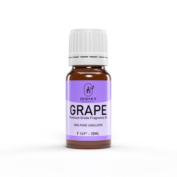 Grape Premium Grade Fragrance x10 Oil For Candles, Soaps, Freshies, Body Butters, Perfumes, Incense, Diffuser, Aromatherapy 10 ml.
