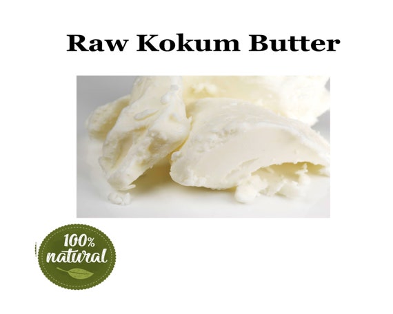 Raw Kokum Butter Unrefined Natural Organic Cold Pressed 100% Pure Skin Care Bulk