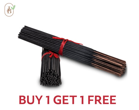 100 Incense Sticks 9" UNSCENTED Charcoal Bulk Hand Dipped Wholesale Variety DIY Mix & Match. Buy 1 Get 1 FREE