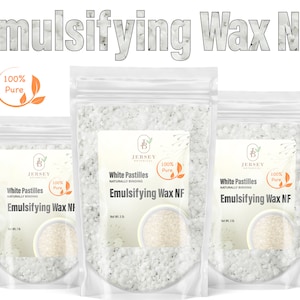 Emulsifying Wax NF Non GMO Premium Quality Polysorbate 60 Polawax 8 oz