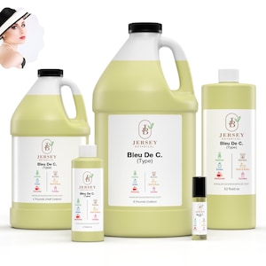 Aceite aromático Bleu De C. Type: aceites perfumados para el cuerpo, fabricación de jabón, fabricación de velas, lociones, perfumes y difusores. ¡Compra 4 y llévate 2 gratis!