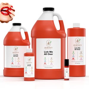 Lick Me All Over Fragrance Oil Scented Oils For Body, Soap Making, Candle Making, Lotion, Perfume, Diffuser BUY 4 GET 2 FREE